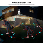 8MP 4K WiFi PTZ Security Camera | Dual Light & AI Detection