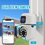 8MP 4K WiFi PTZ Security Camera | Dual Light & AI Detection